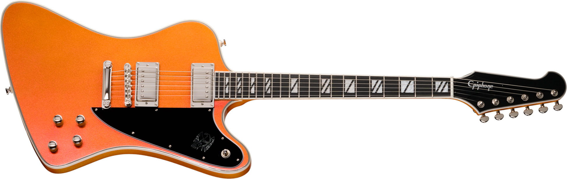 Epiphone Firebird Custom Futura Ibg 2h Ht Eb - Firestorm Shift - Metal electric guitar - Main picture