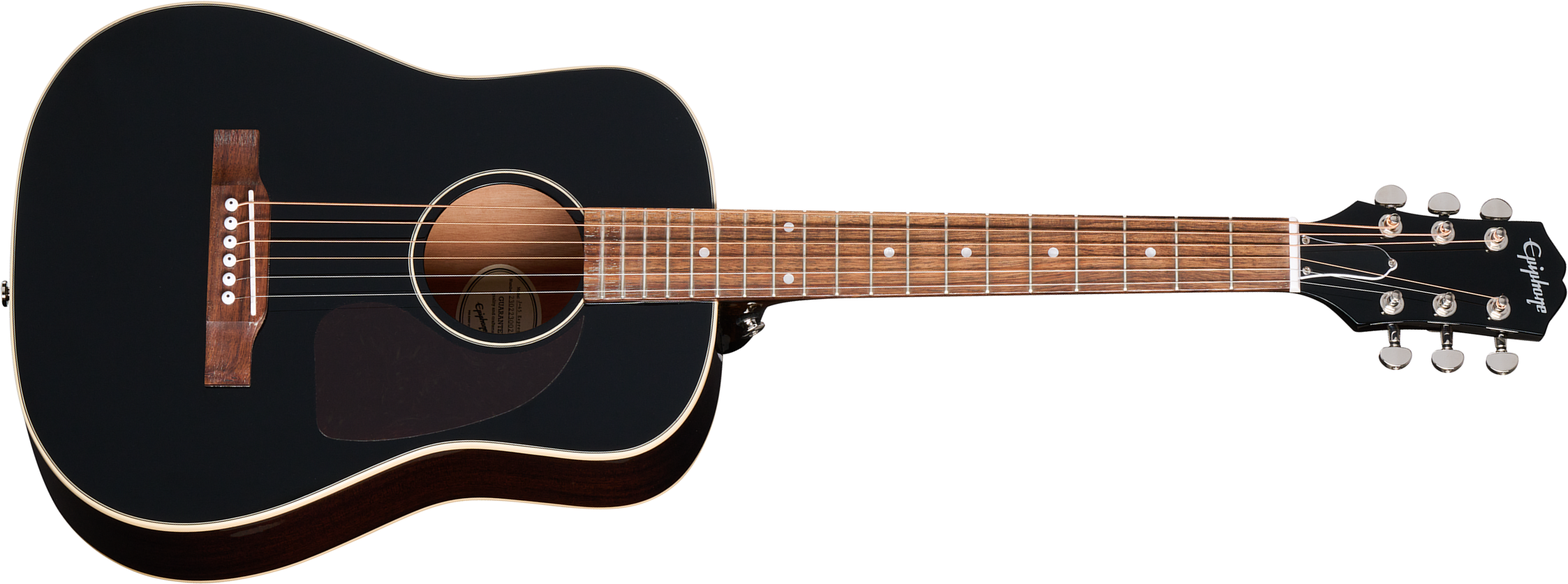 Epiphone J-45 Express Modern Dreadnought 7/8 Shsc Epicea Acajou Lau - Ebony - Folk guitar - Main picture