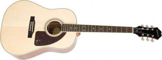 Epiphone J-45 Studio Dreadnought Epicea Acajou Lau - Natural - Acoustic guitar & electro - Main picture