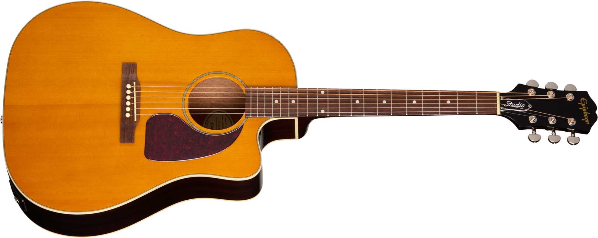 Epiphone J45 Studio Ec Ibg Dreadnought Epicea Acajou Rw - Natural - Folk guitar - Main picture