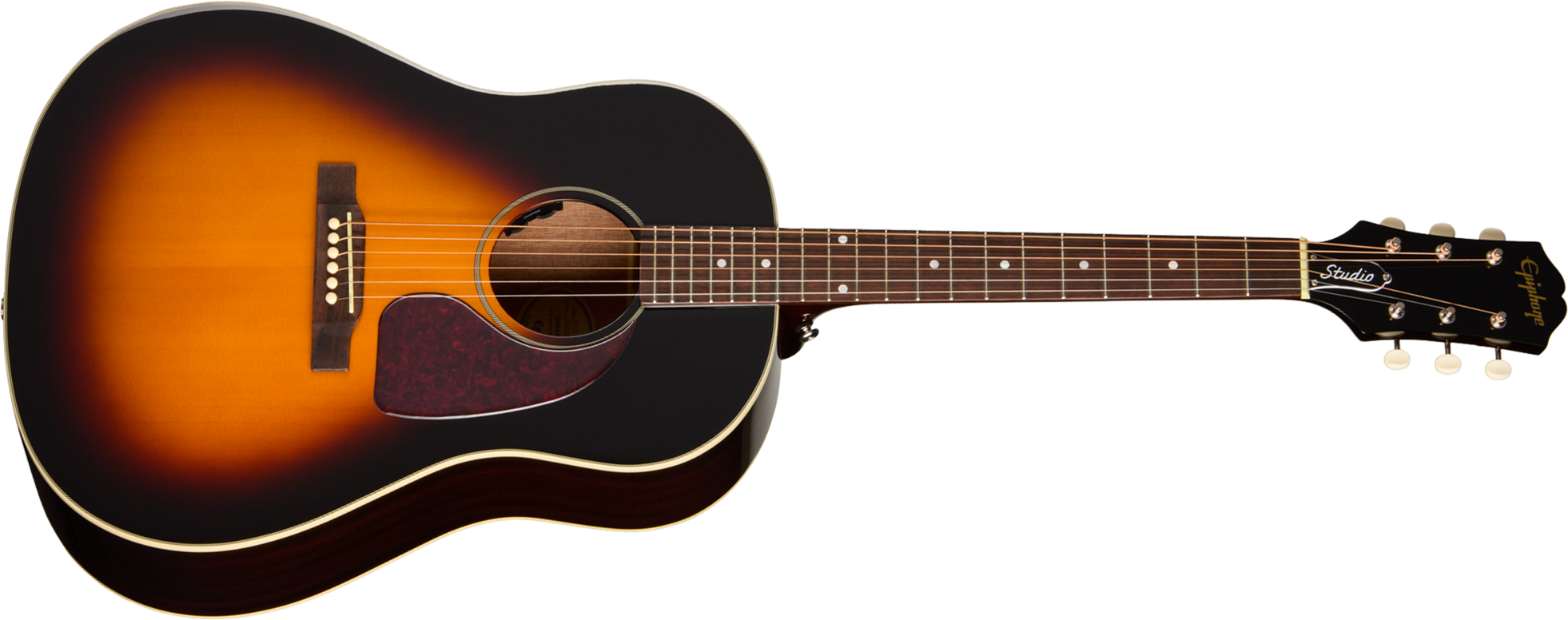 Epiphone J45 Studio Ibg Dreadnought Epicea Rw - Vintage Sunburst - Folk guitar - Main picture