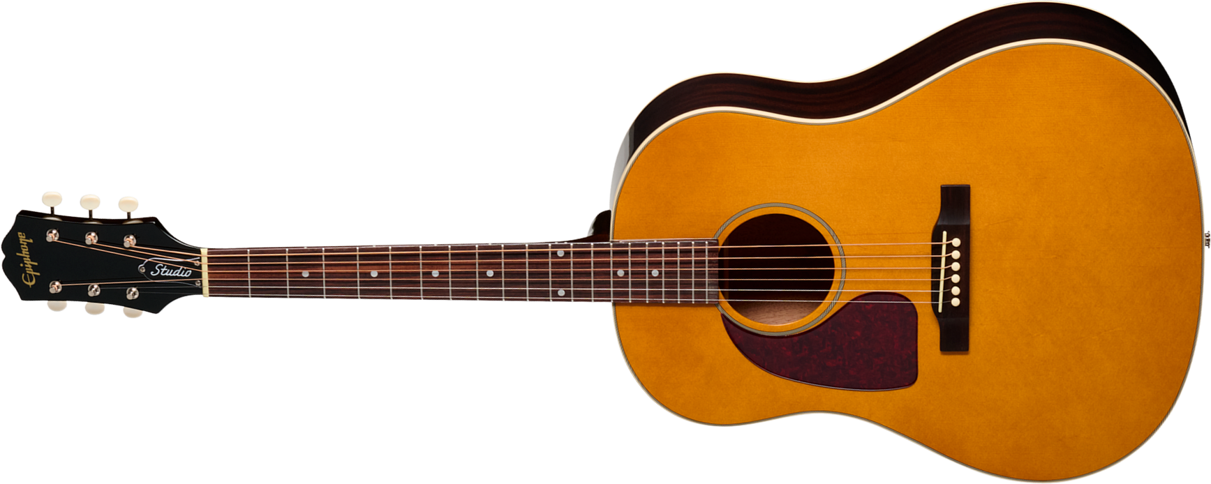 Epiphone J45 Studio Lh Gaucher Ibg Dreadnought Epicea Acajou Rw - Natural - Folk guitar - Main picture