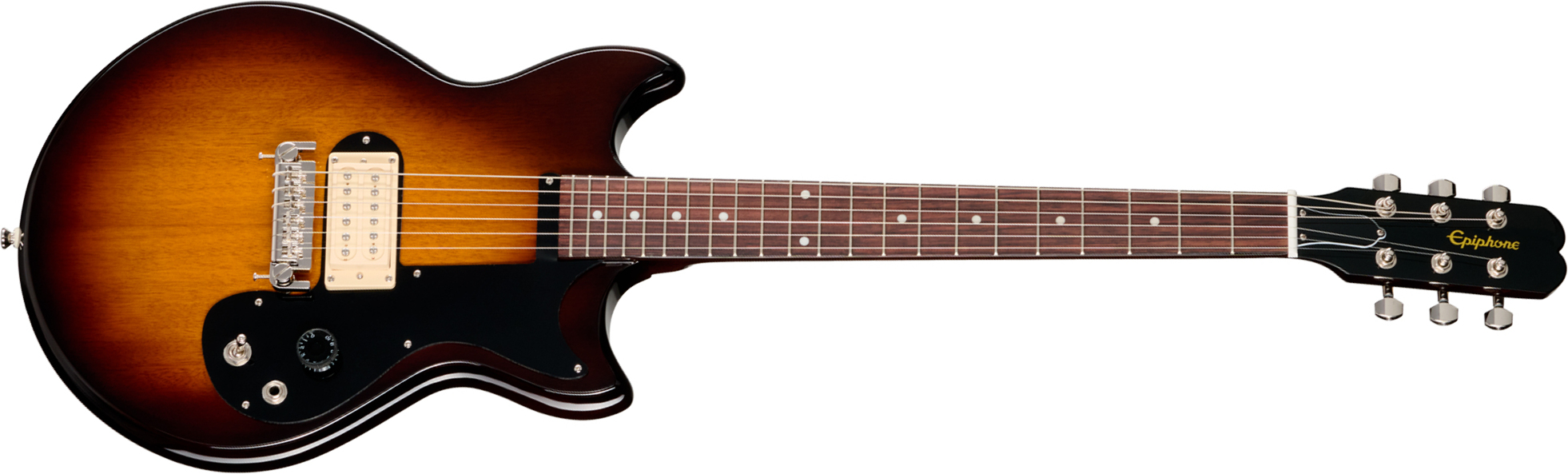 Epiphone Joan Jett Olympic Special Ht 1h Rw - Vintage Sunburst - Double cut electric guitar - Main picture