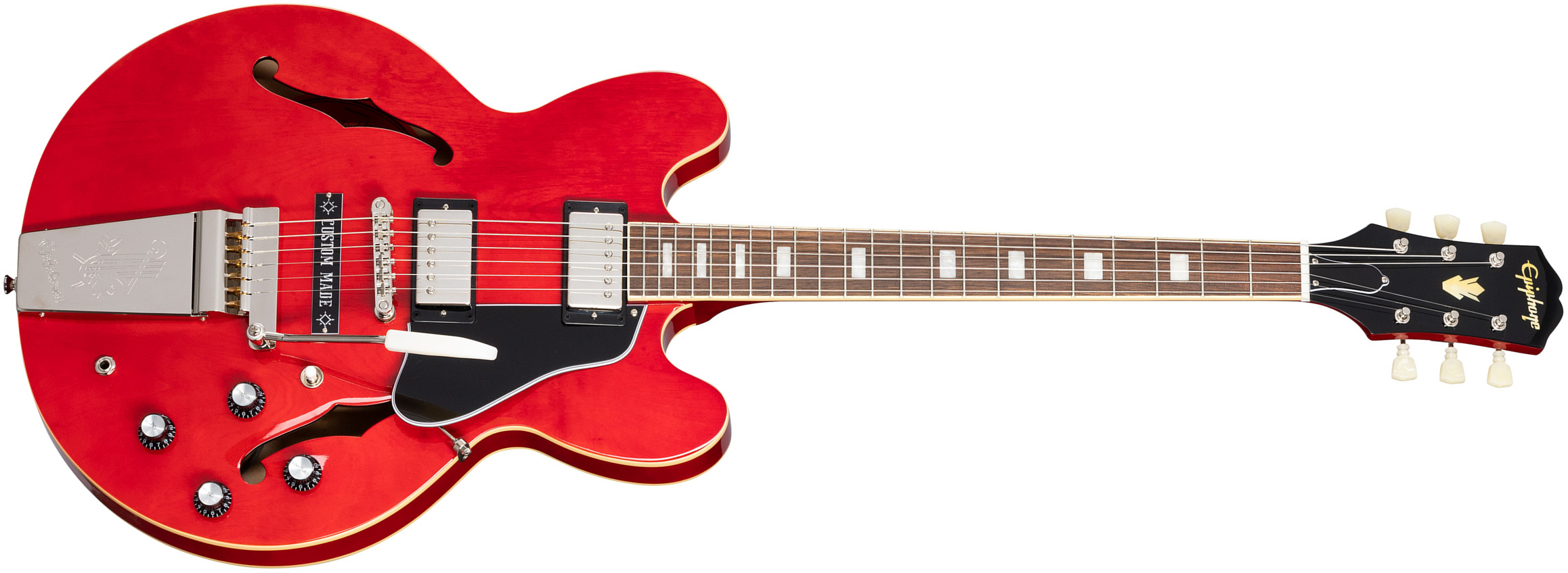Epiphone Joe Bonamassa Es-335 1962 2h Trem Lau - Sixties Cherry - Signature electric guitar - Main picture