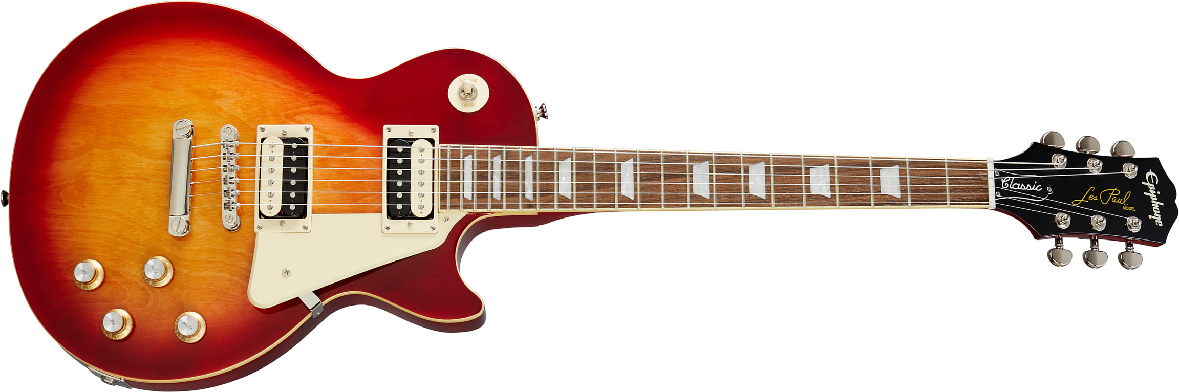 Epiphone Les Paul Classic Modern 2020 2h Ht Lau - Heritage Cherry Sunburst - Single cut electric guitar - Main picture