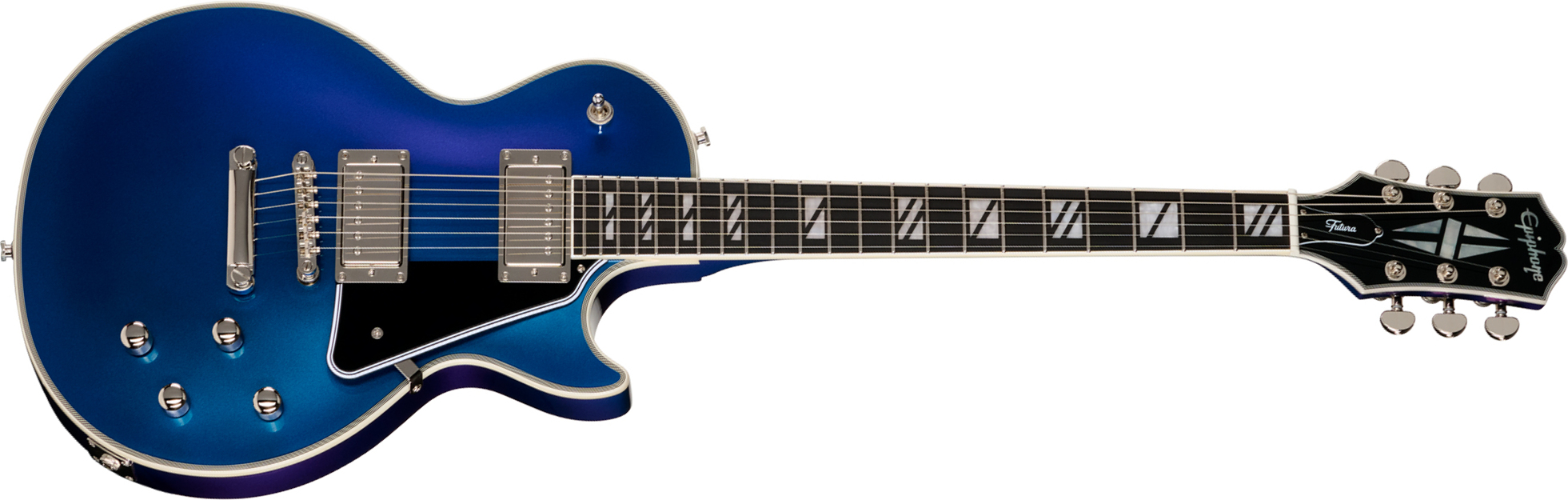 Epiphone Les Paul Custom Futura Ibg 2h Ht Eb - Twilight Shift - Single cut electric guitar - Main picture