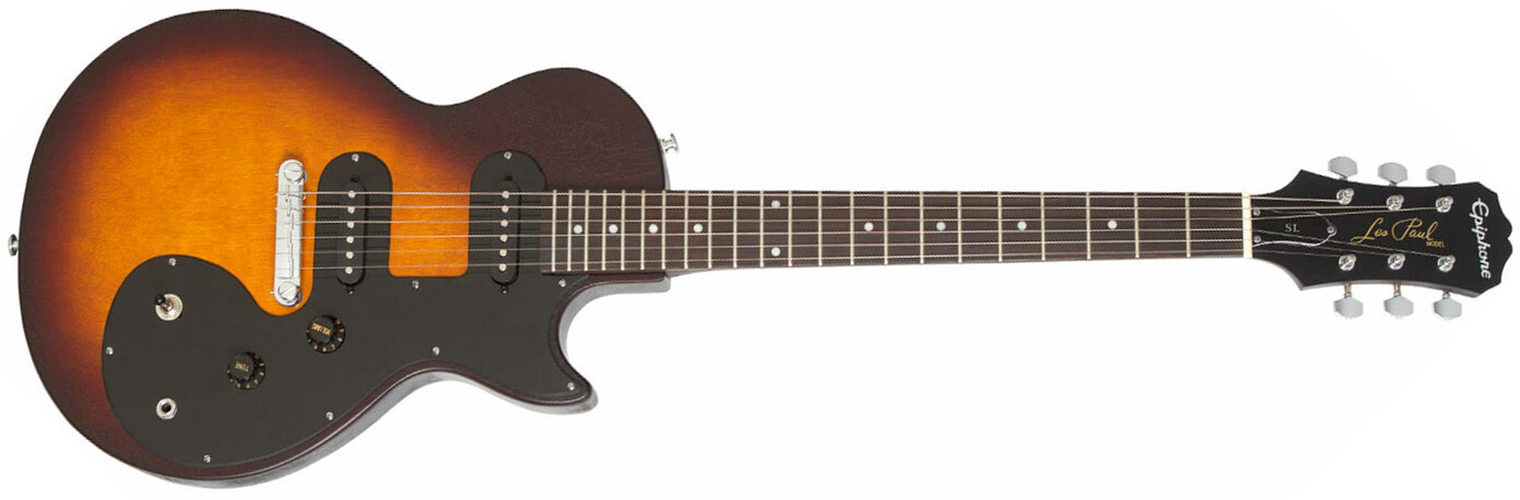 Epiphone Les Paul Melody Maker E1 2s Ht - Vintage Sunburst - Single cut electric guitar - Main picture