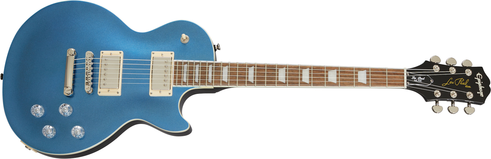 Epiphone Les Paul Muse Modern 2h Ht Lau - Radio Blue Metallic - Single cut electric guitar - Main picture