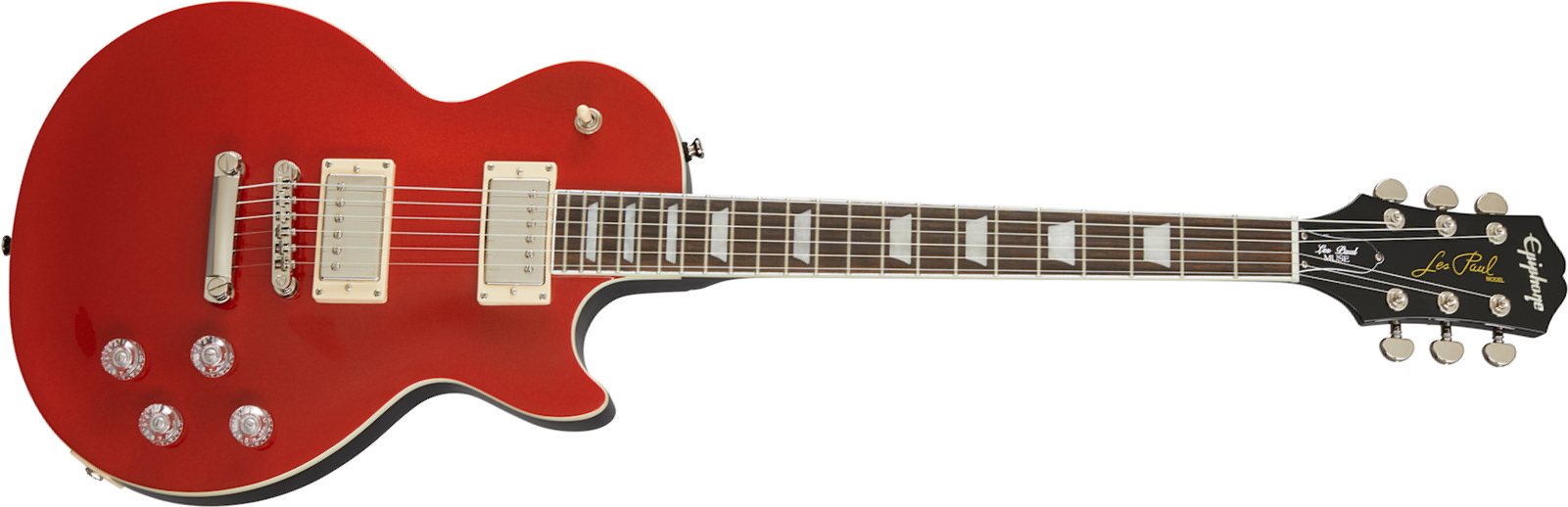 Epiphone Les Paul Muse Modern 2h Ht Lau - Scarlet Red Metallic - Single cut electric guitar - Main picture
