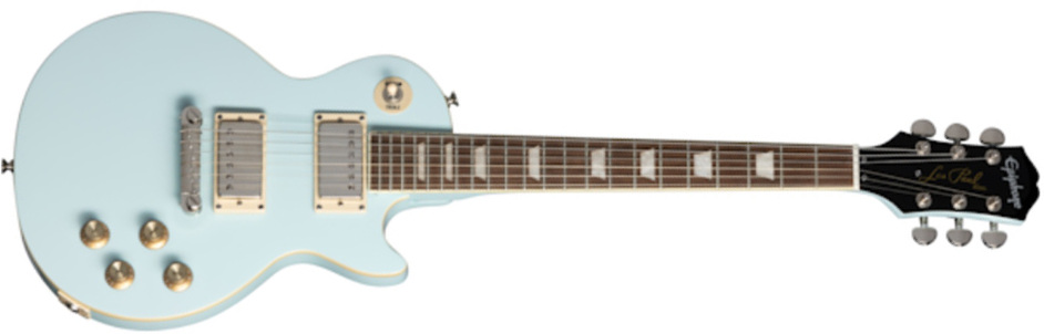 Epiphone Les Paul Power Players 2h Ht Lau - Ice Blue - Single cut electric guitar - Main picture