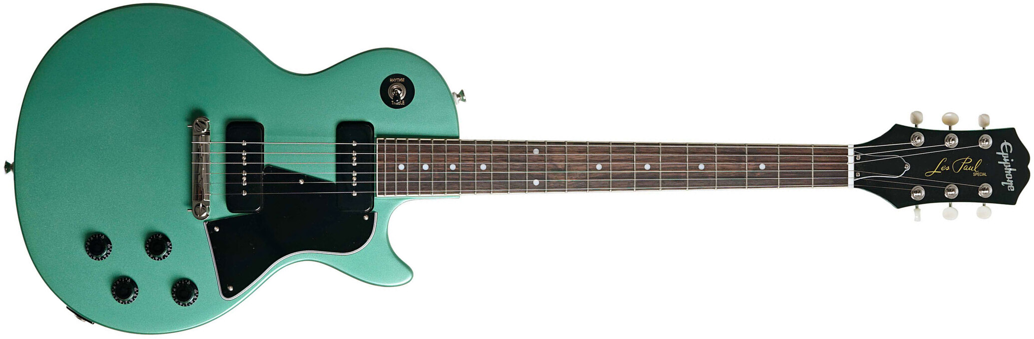 Epiphone Les Paul Special 2p90 Ht Lau - Inverness Green - Double cut electric guitar - Main picture