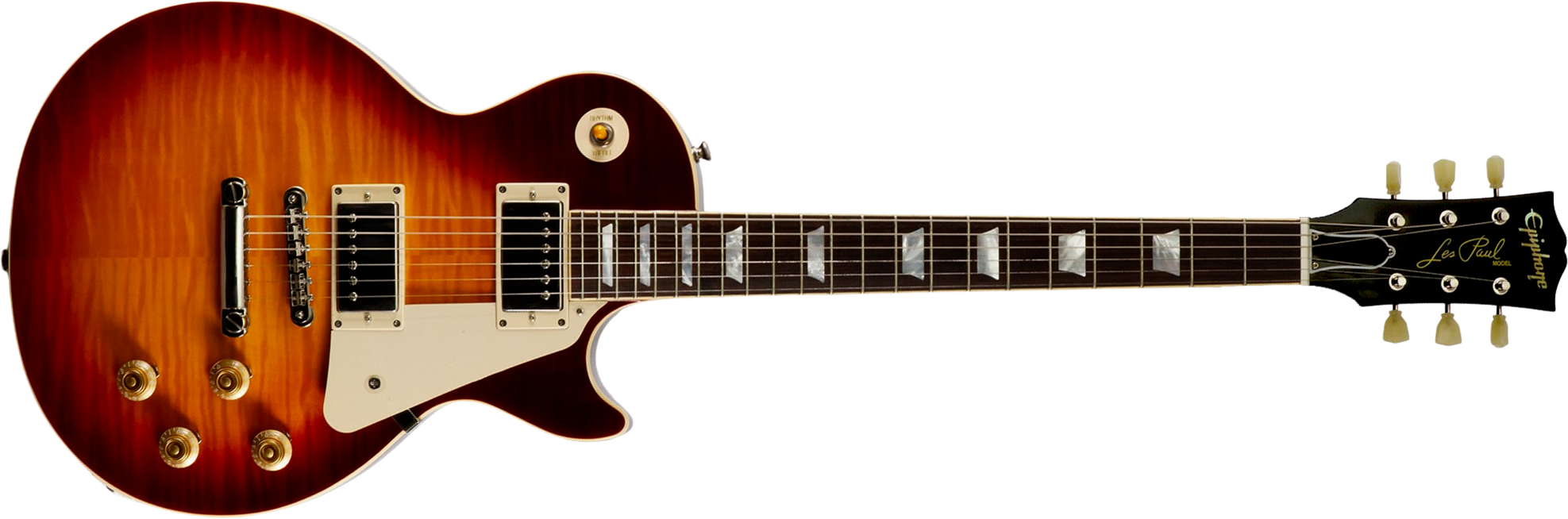 Epiphone Les Paul Standard 1959 Reissue Igc 2h Gibson Ht Rw - Sunburst Fade - Single cut electric guitar - Main picture