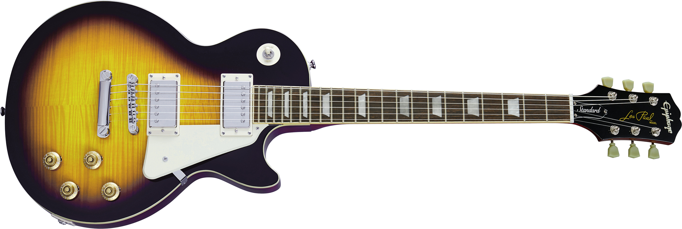 Epiphone Les Paul Standard 50s 2h Ht Rw - Vintage Sunburst - Single cut electric guitar - Main picture