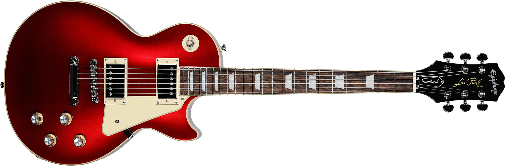 Epiphone Les Paul Standard 60s Ltd I.b.g Original 2h Ht Lau - Candy Red - Single cut electric guitar - Main picture
