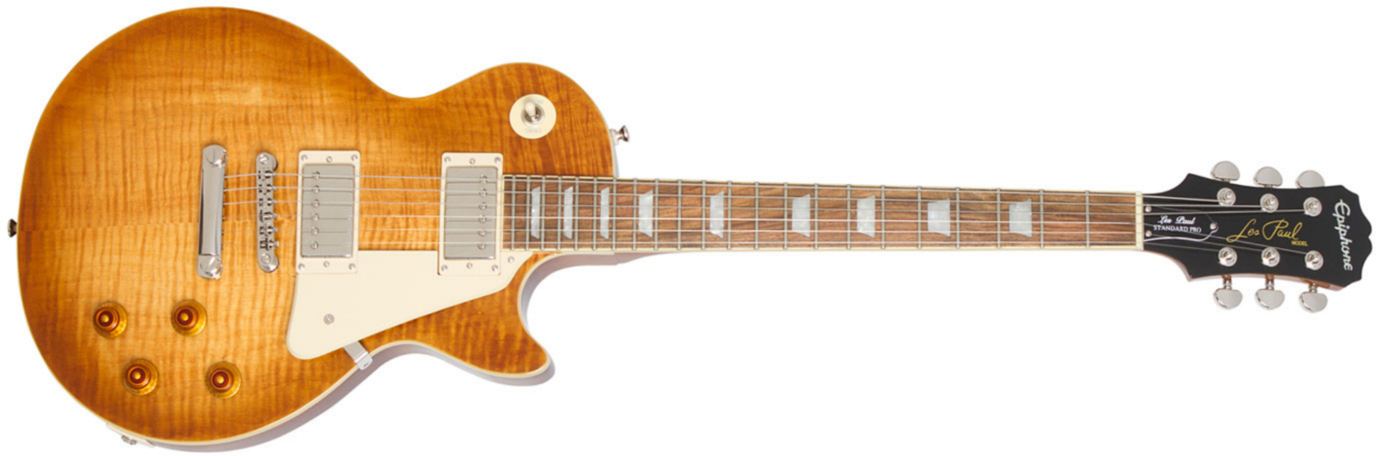 Epiphone Les Paul Standard Plus Top Pro Hh Ht Pf - Mojave Fade - Single cut electric guitar - Main picture