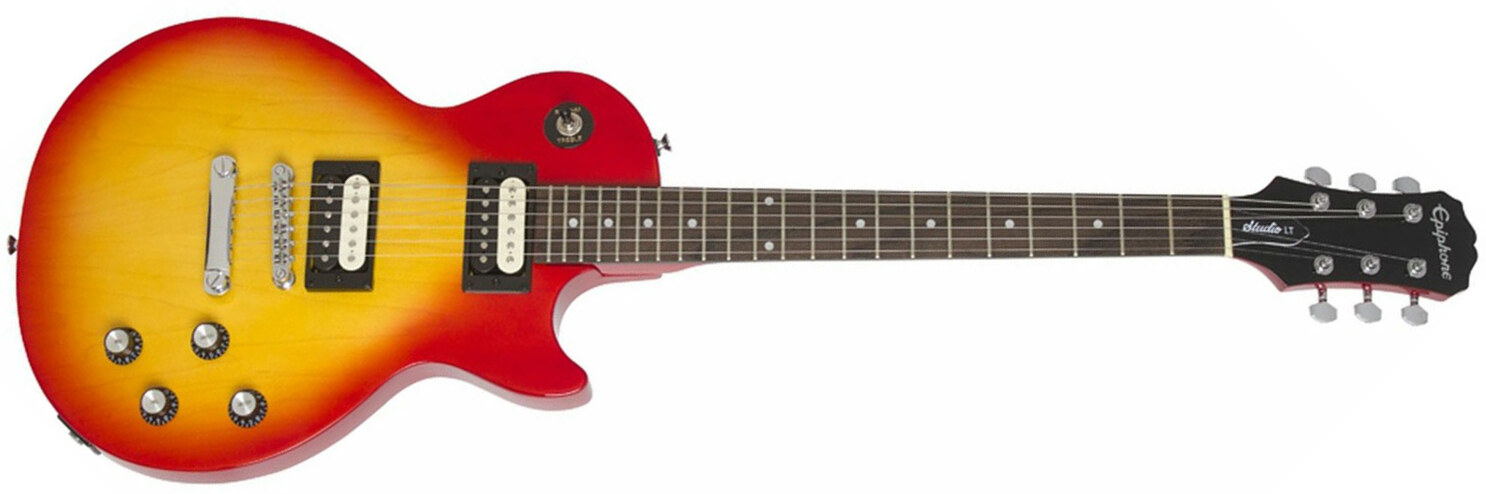 Epiphone Les Paul Studio Lt 2h Ht Rw - Heritage Cherry Sunburst - Single cut electric guitar - Main picture