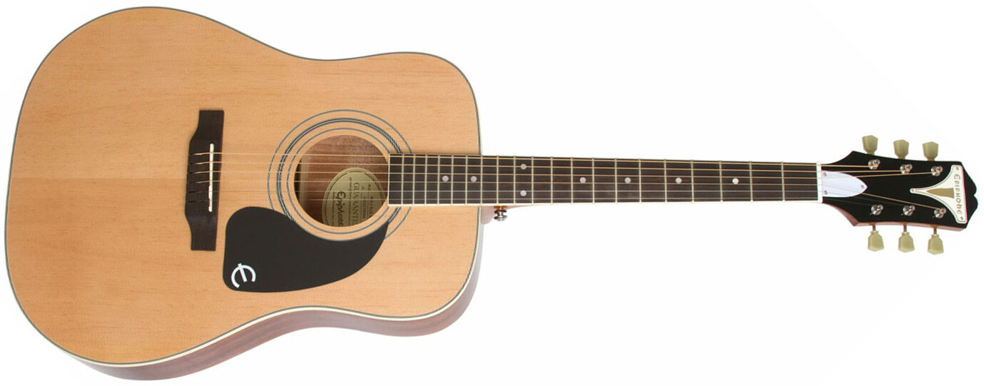 Epiphone Pro-1 Plus Acoustic Dreadnought Epicea Acajou - Natural - Acoustic guitar & electro - Main picture