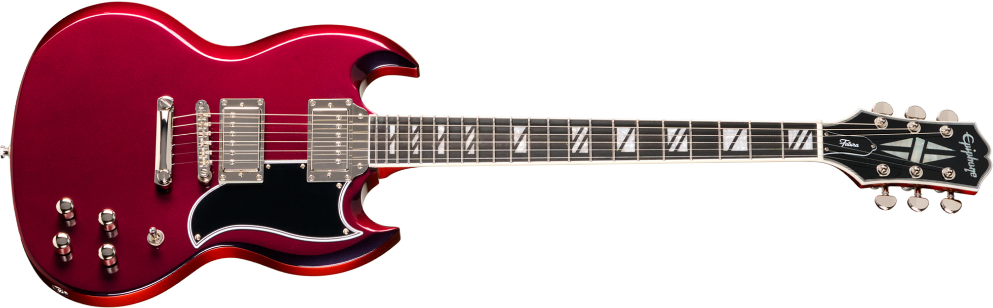 Epiphone Sg Custom Futura Ibg 2h Ht Rw - Midnight Ember Shift - Double cut electric guitar - Main picture