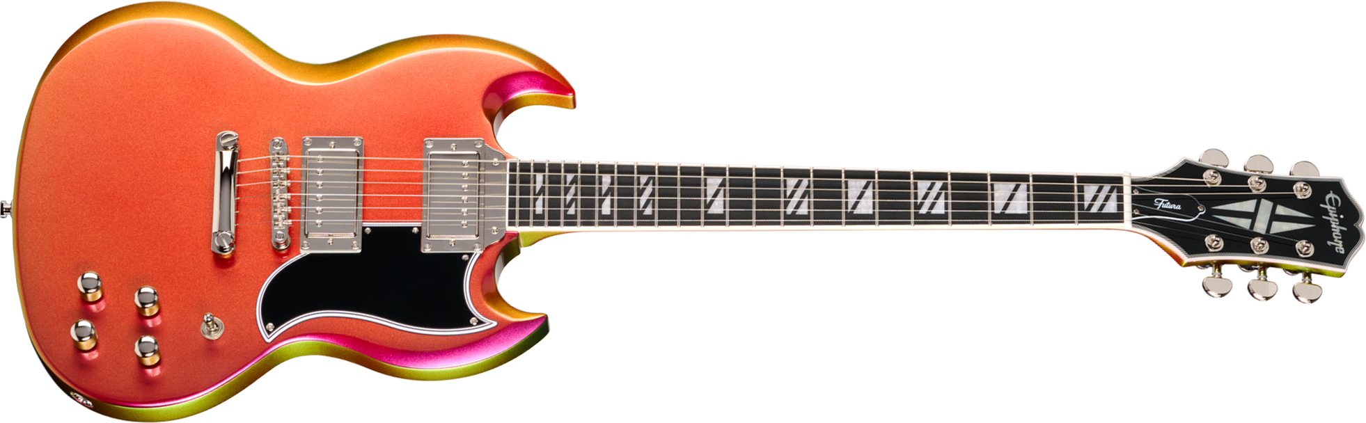 Epiphone Sg Custom Futura Ibg 2h Ht Rw - Nitro Shift - Double cut electric guitar - Main picture