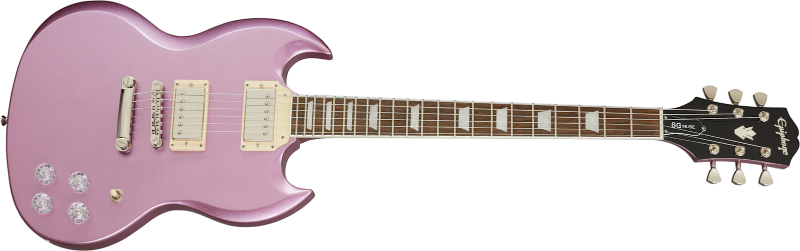 Epiphone Sg Muse Modern 2h Ht Lau - Purple Passion Metallic - Retro rock electric guitar - Main picture