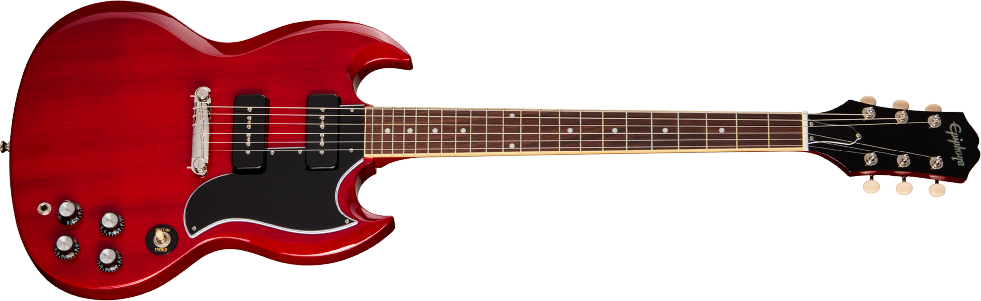 Epiphone Sg Special P90 Ibg 2s Ht Lau - Cherry Red - Double cut electric guitar - Main picture