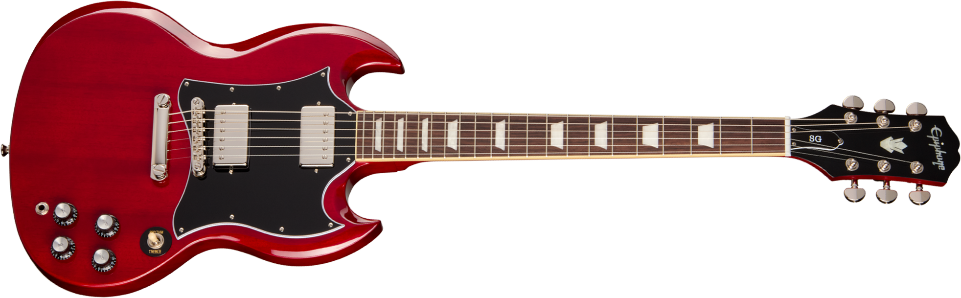 Epiphone Sg Standard Ibg 2h Ht Rw - Cherry - Double cut electric guitar - Main picture