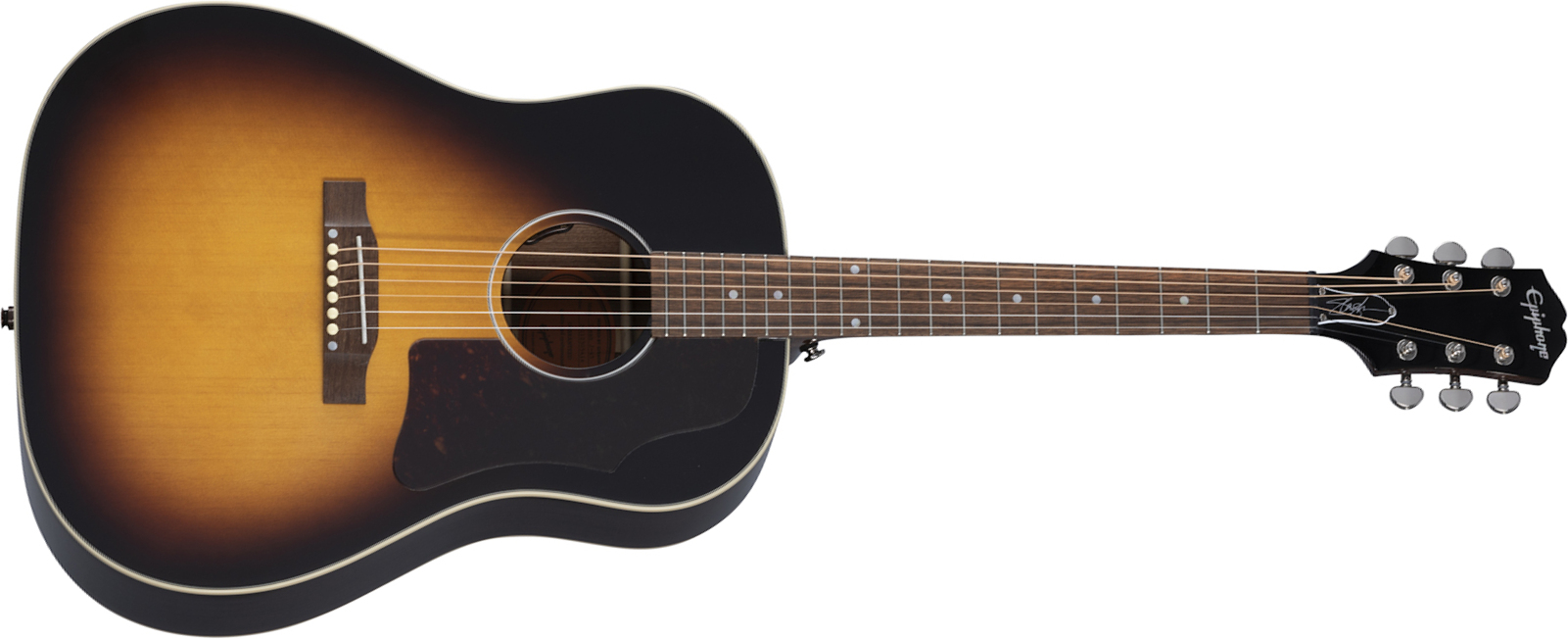 Epiphone Slash J-45 Signature Dreadnought Epicea Acajou Lau +etui - November Burst - Electro acoustic guitar - Main picture