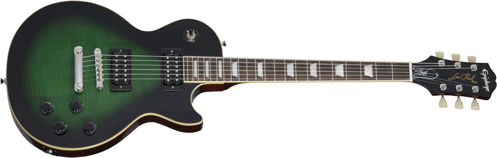 Epiphone Slash Les Paul Standard Signature 2h Ht Lau +etui - Anaconda Burst - Single cut electric guitar - Main picture