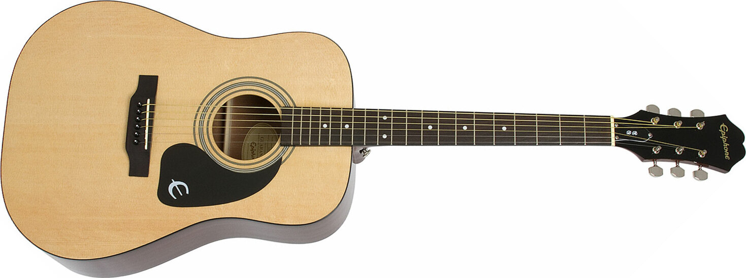 Epiphone Songmaker Dr-100 Dreadnought Epicea Acajou - Natural Gloss - Acoustic guitar & electro - Main picture