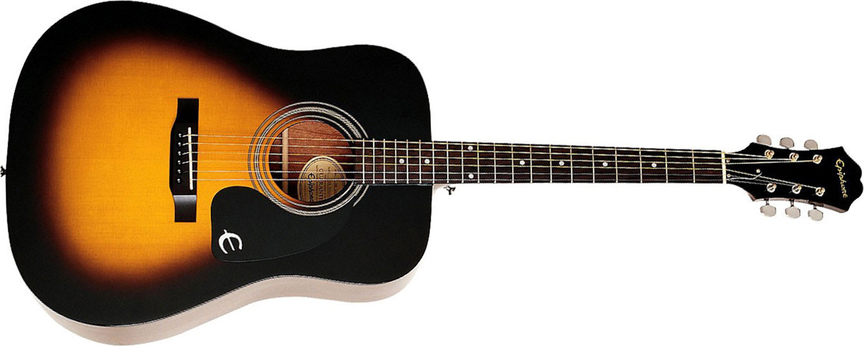 Epiphone Songmaker Dr-100 Dreadnought Epicea Acajou Pf - Vintage Sunburst - Acoustic guitar & electro - Main picture