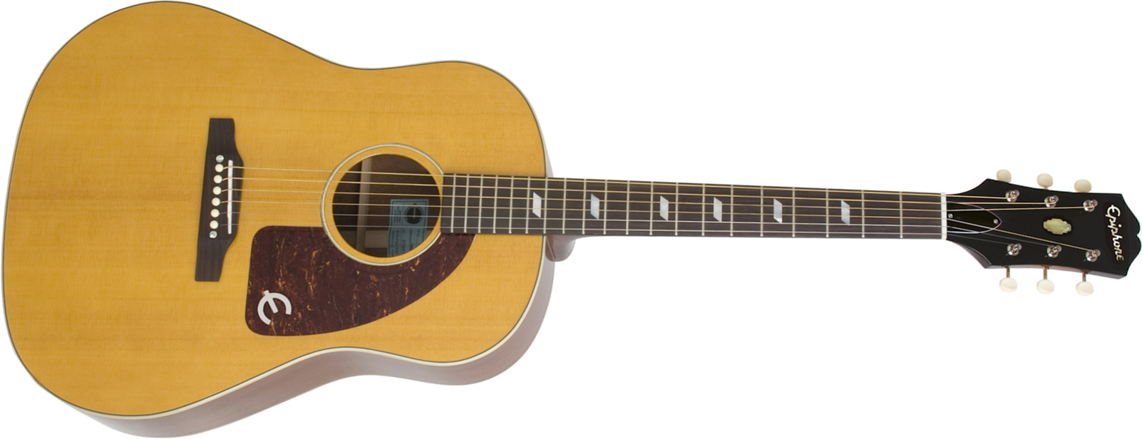Epiphone Texan Usa Dreadnought Epicea Acajou Rw - Antique Natural - Electro acoustic guitar - Main picture