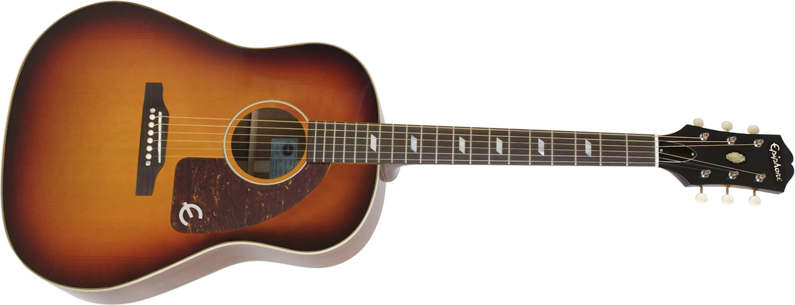 Epiphone Texan Usa Dreadnought Epicea Acajou Rw - Vintage Sunburst - Electro acoustic guitar - Main picture