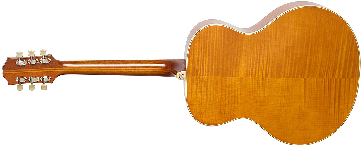 Epiphone De Luxe Classic Masterbilt Century Archtop Epicea Erable 2016 - Vintage Natural - Electro acoustic guitar - Variation 2
