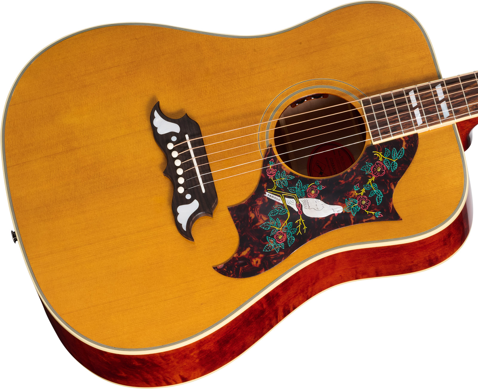 Epiphone Dove 1963 Reissue Inspired By Dreadnought Epicea Erable Rw - Natural - Folk guitar - Variation 2