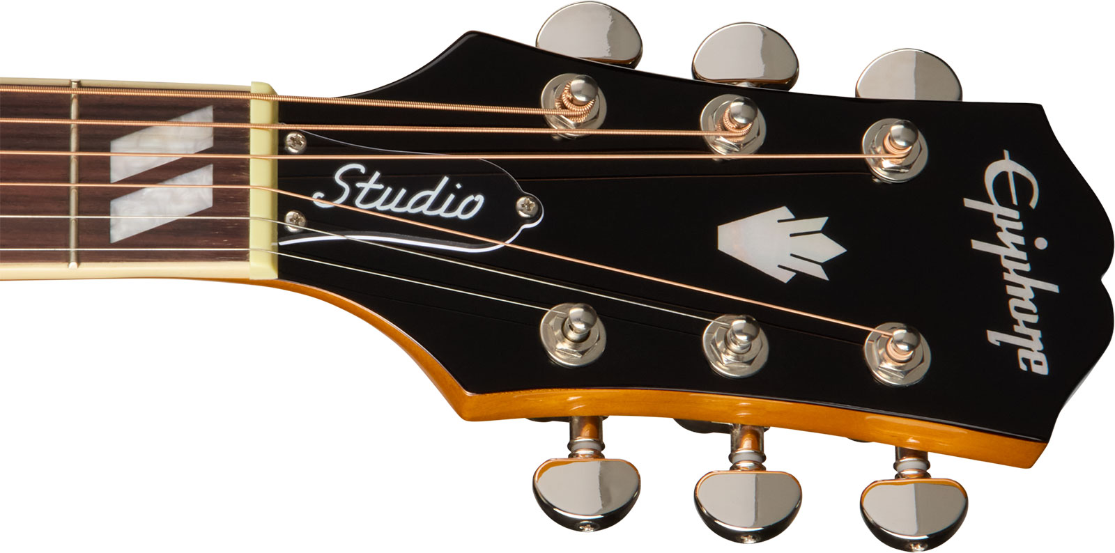 Epiphone Dove Studio Ibg Dreadnought Epicea Erable Rw - Natural - Folk guitar - Variation 5