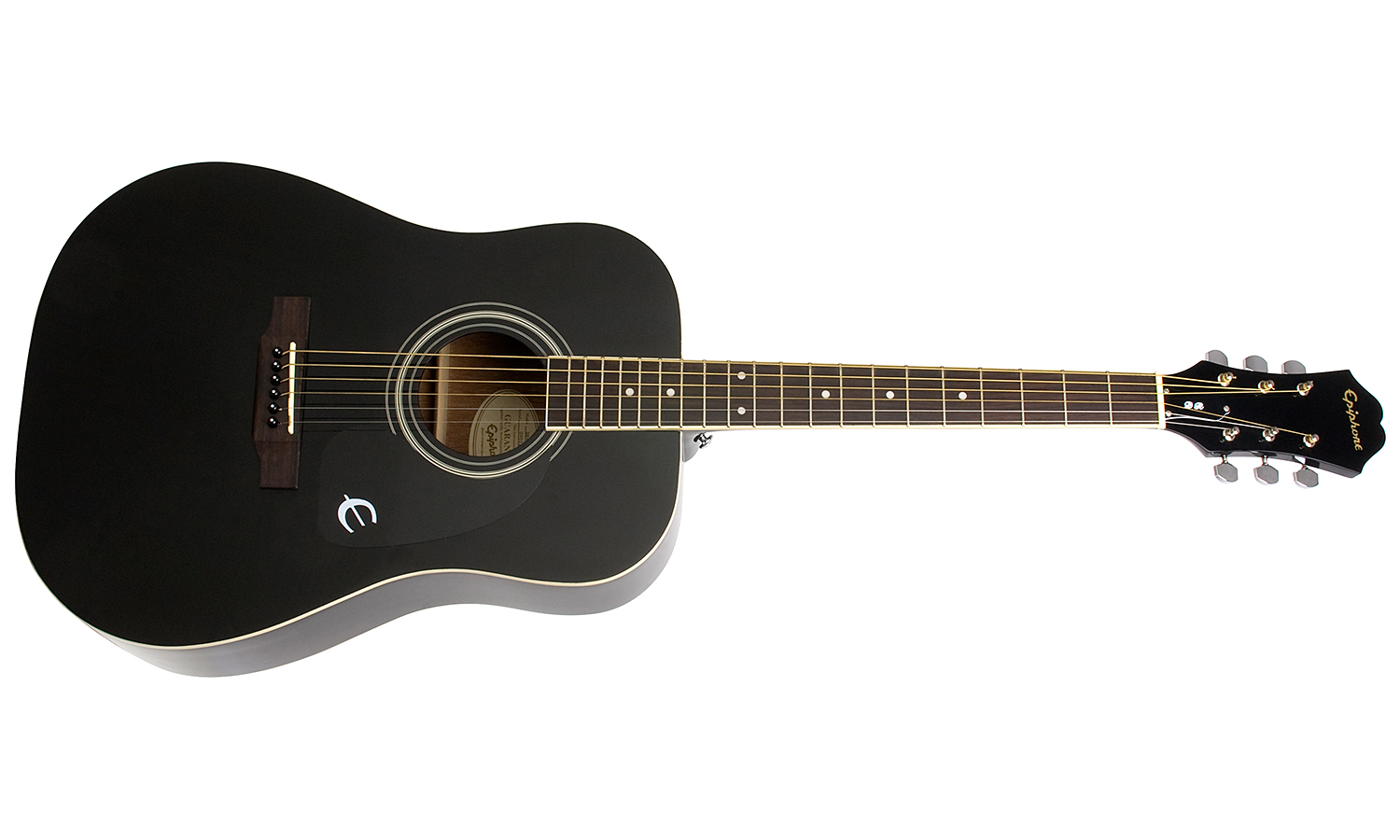 Epiphone Songmaker Dr-100 Dreadnought Epicea Acajou - Ebony - Acoustic guitar & electro - Variation 1