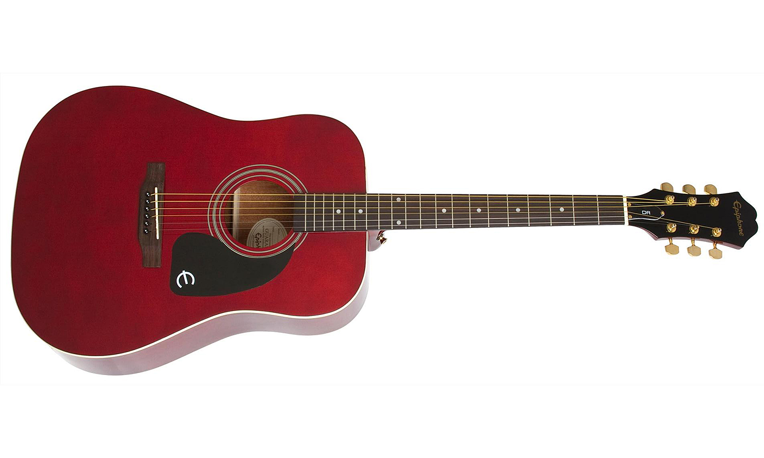 Epiphone Dr-100 Dreadnought Epicea Acajou - Wine Red - Acoustic guitar & electro - Variation 1