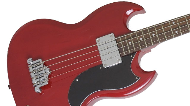 Epiphone Eb-0 Sg Bass Rw - Cherry - Solid body electric bass - Variation 2