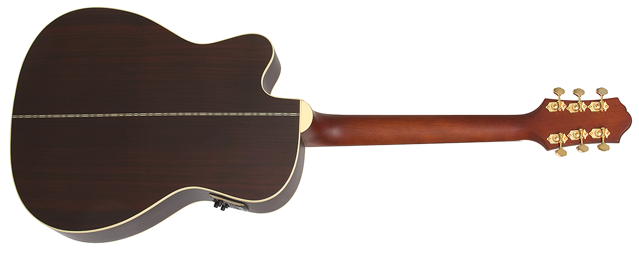 Epiphone Masterbuilt Ef-500rcce Om Gh - Natural Satin - Acoustic guitar & electro - Variation 2