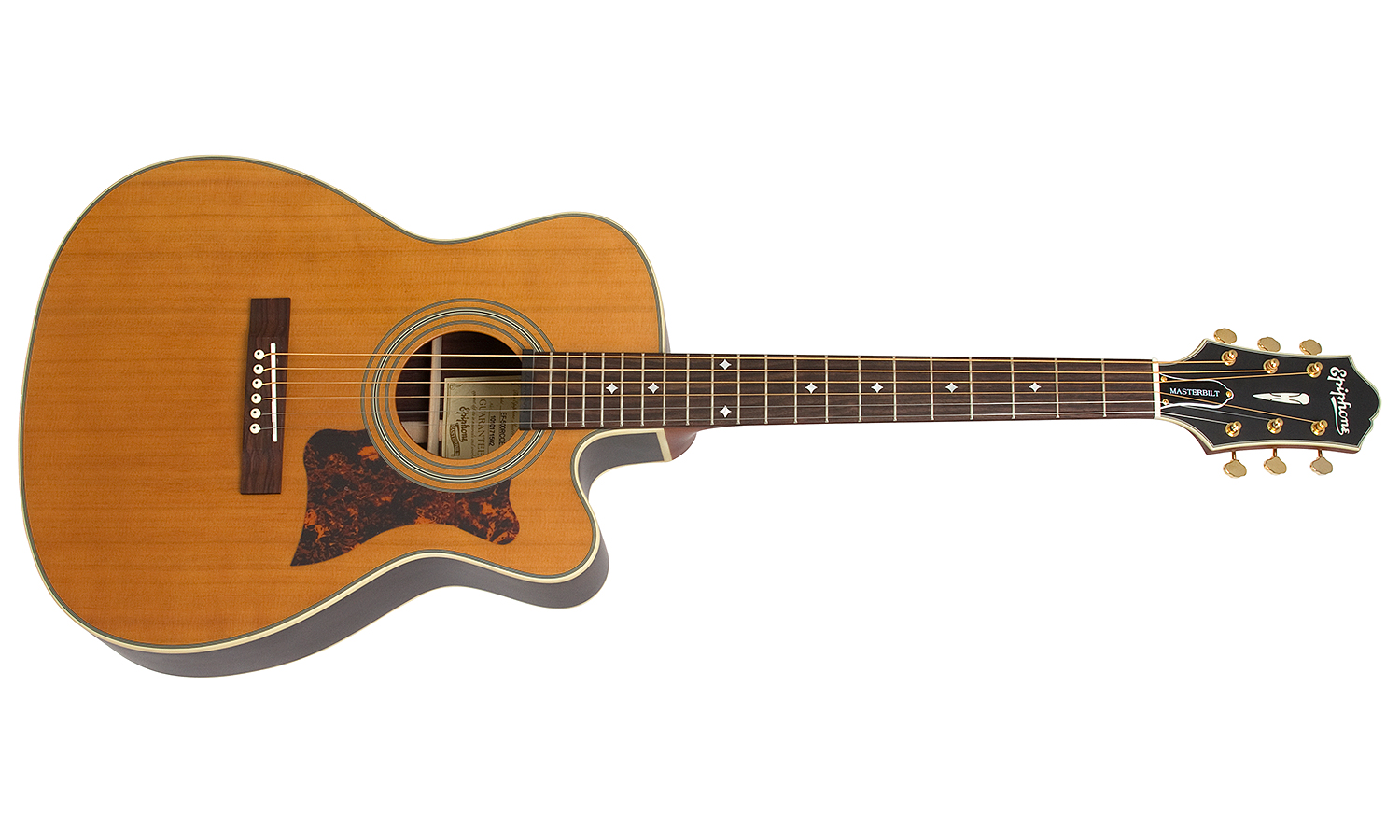 Epiphone Masterbuilt Ef-500rcce Om Gh - Natural Satin - Acoustic guitar & electro - Variation 1