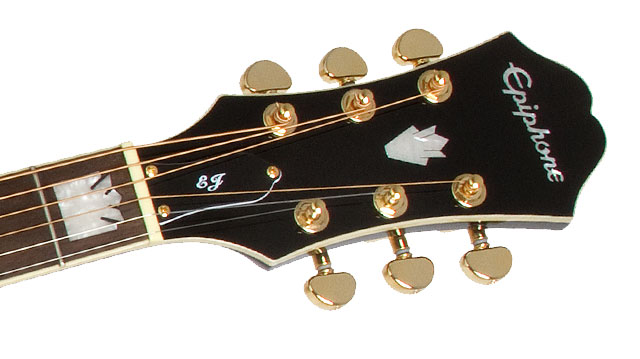 Epiphone EJ-200SCE - vintage natural Acoustic guitar & electro