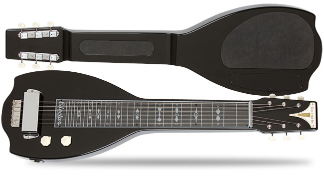 Epiphone Electar Inspired By 1939 Century Lap Steel Outfit - Ebony - Lap steel guitar - Variation 2