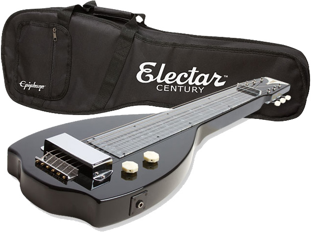 Epiphone Electar Inspired By 1939 Century Lap Steel Outfit - Ebony - Lap steel guitar - Variation 1