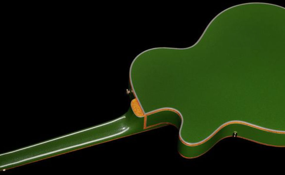 Epiphone Emperor Swingster Archtop 2h Trem Lau - Forest Green Metallic - Hollow-body electric guitar - Variation 2
