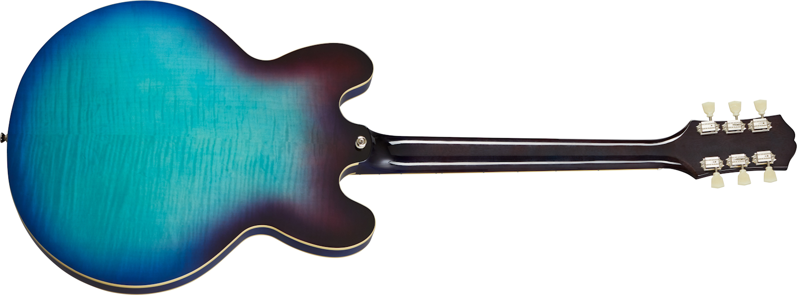 Epiphone Es-335 Figured Inspired By Gibson Original 2h Ht Rw - Blueberry Burst - Semi-hollow electric guitar - Variation 1