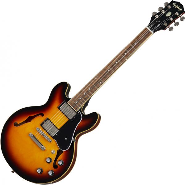 Semi-hollow electric guitar Epiphone Inspired By Gibson ES-339 - Vintage sunburst
