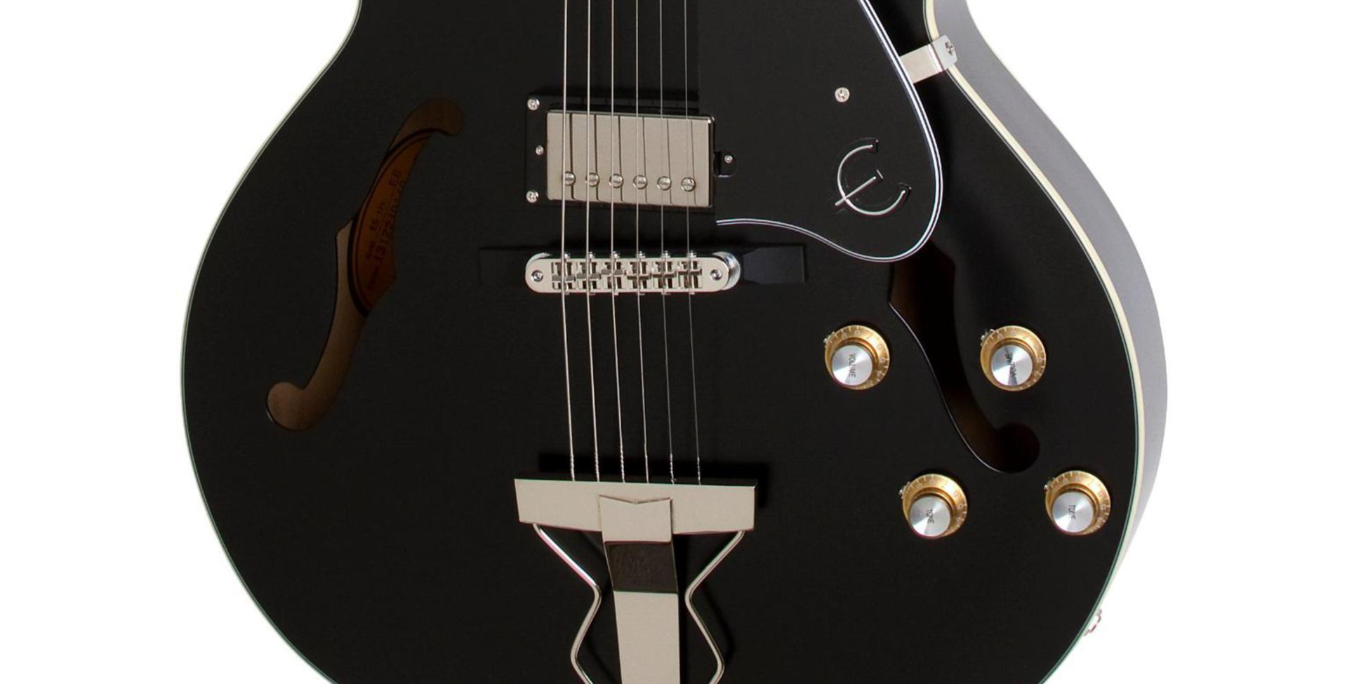 Epiphone Es175 Premium Outfit Ltd Run Ch - Ebony - Semi-hollow electric guitar - Variation 2