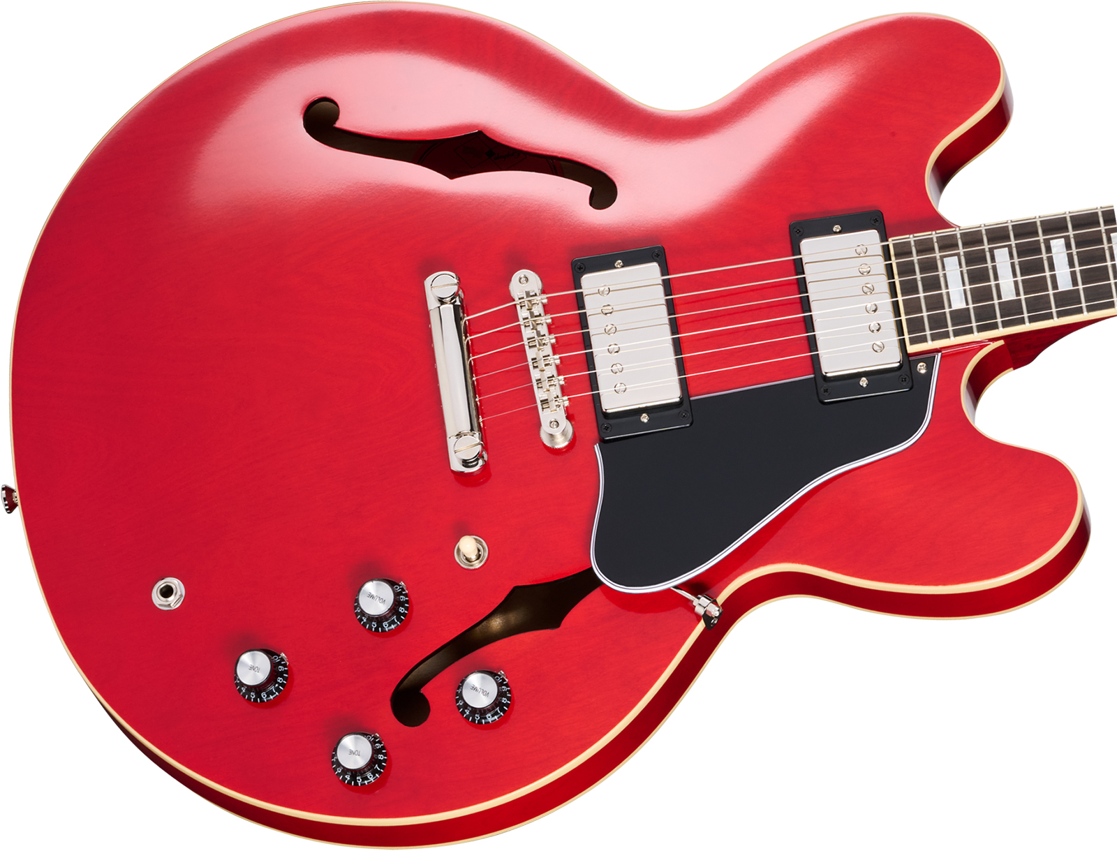 Epiphone Es335 1962 Reissue Ins.by.g.c 2h Gibson Ht Rw - Sixties Cherry - Semi-hollow electric guitar - Variation 2