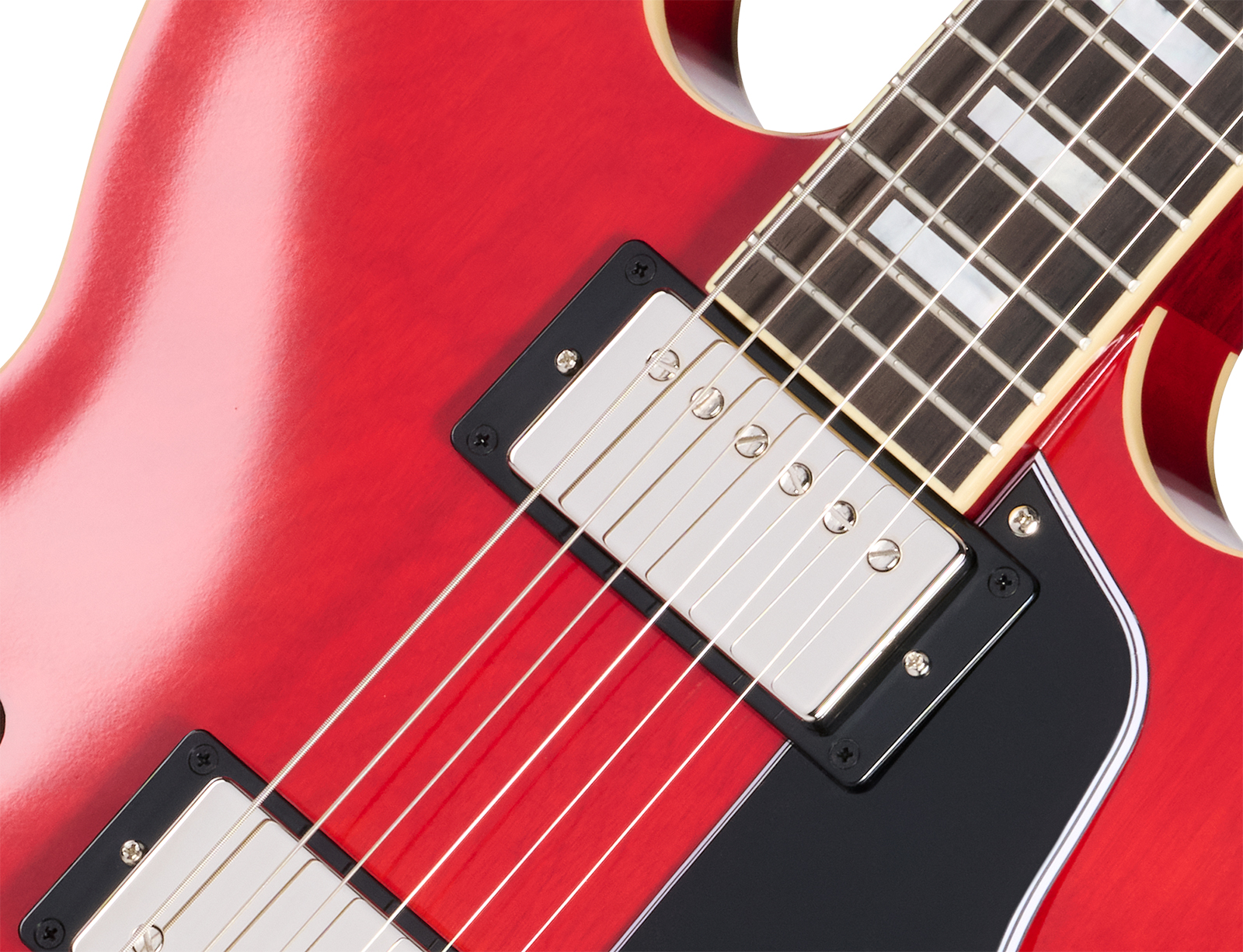 Epiphone Es335 1962 Reissue Ins.by.g.c 2h Gibson Ht Rw - Sixties Cherry - Semi-hollow electric guitar - Variation 3