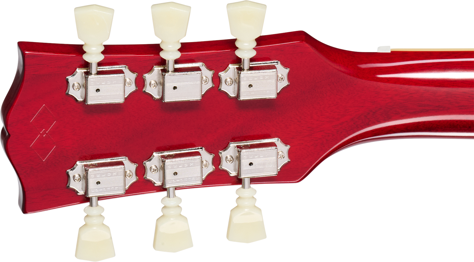 Epiphone Es335 1962 Reissue Lh Ibgc Gaucher 2h Gibson Ht Rw - Sixties Cherry - Semi-hollow electric guitar - Variation 4